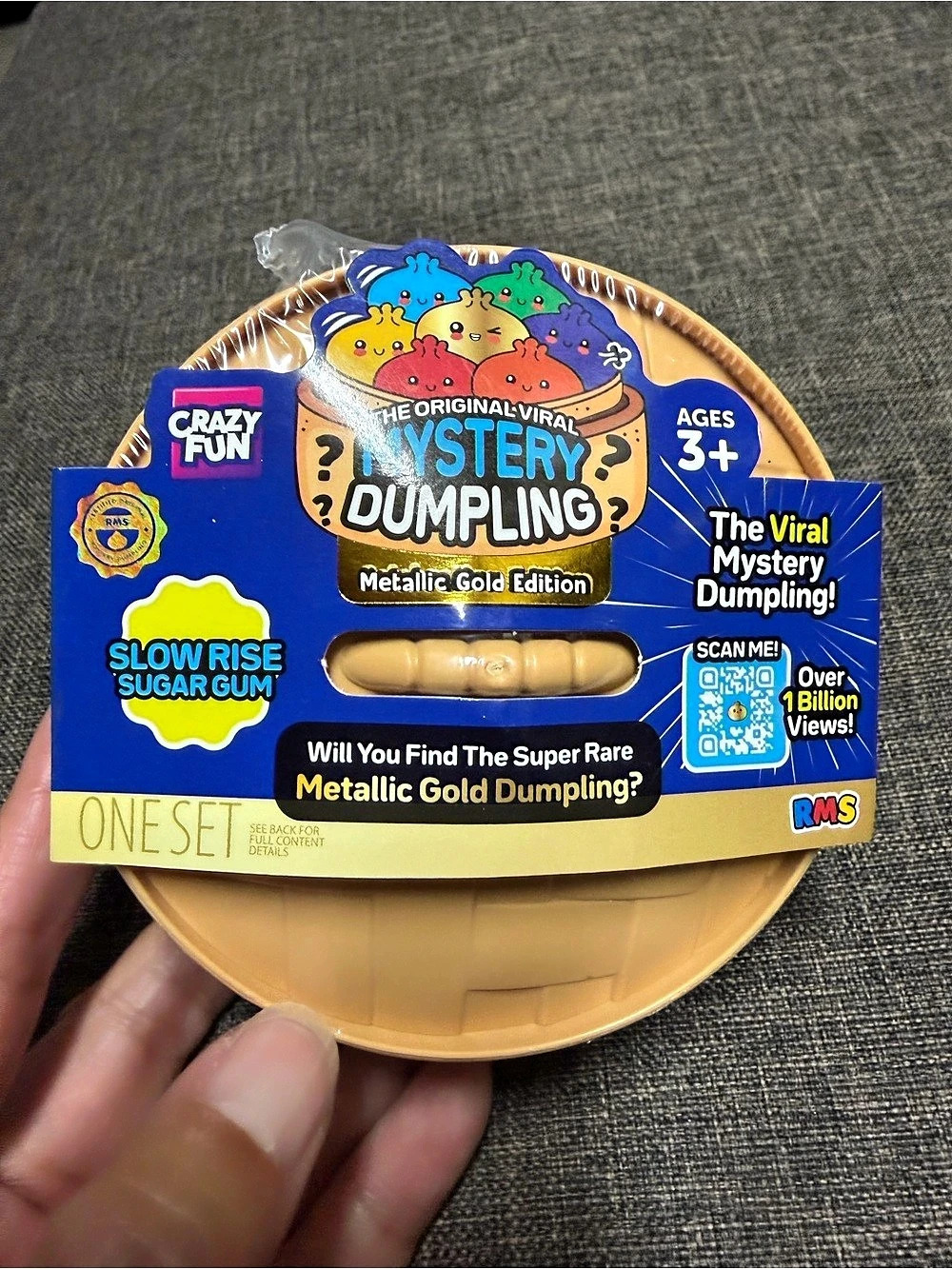 RMS The Original Viral Mystery Dumpling! Metallic Gold Edition Metallic Gold
